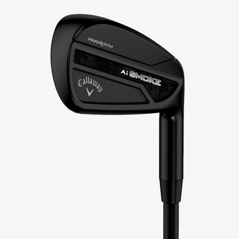 Callaway Paradym Ai Smoke BLACK Iron Set (5-A Steel, Stiff)