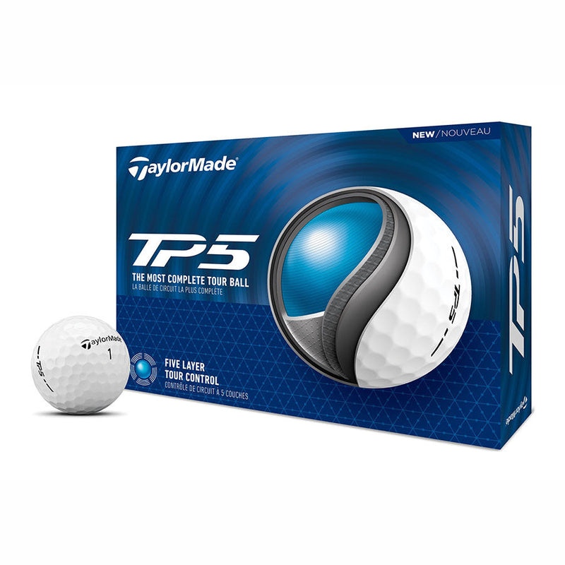 Buy 3 Get 1 Free TaylorMade TP5 golf balls (Total 4 dozens)