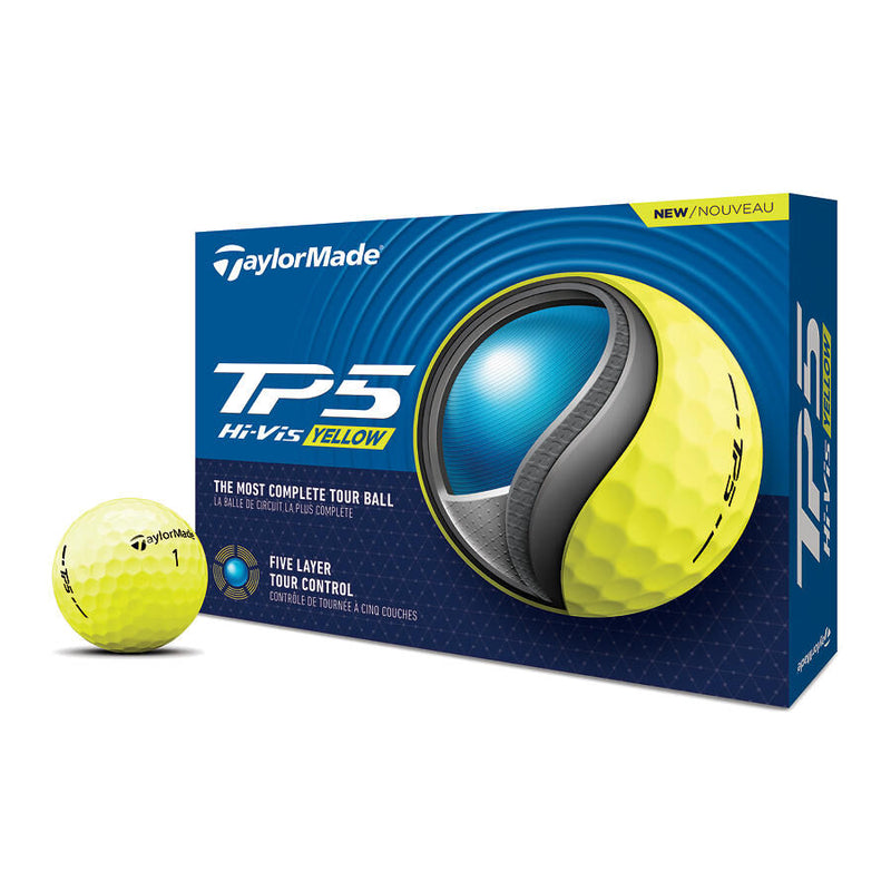 Buy 3 Get 1 Free TaylorMade TP5 golf balls (Total 4 dozens)