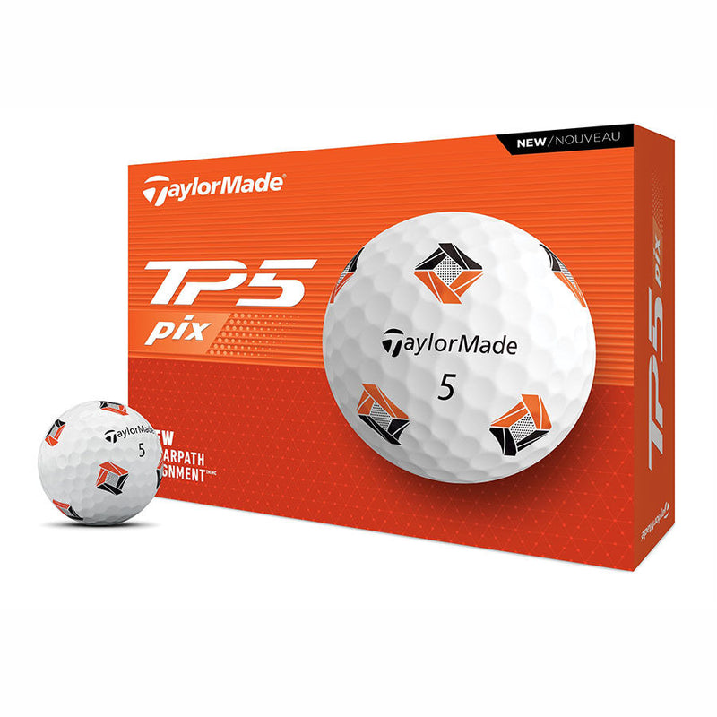 Buy 3 Get 1 Free TaylorMade TP5 golf balls (Total 4 dozens)