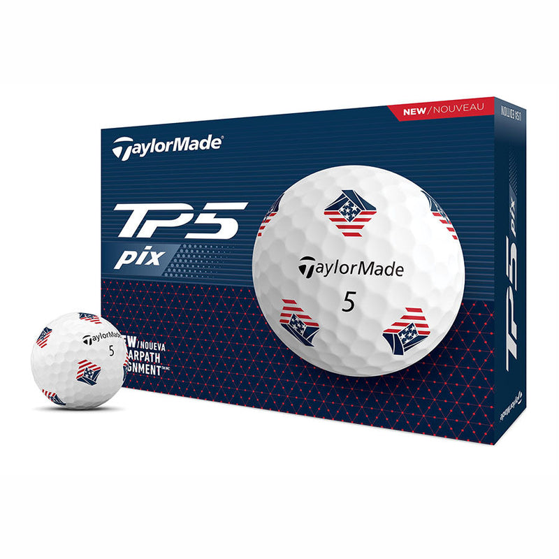 Buy 3 Get 1 Free TaylorMade TP5 golf balls (Total 4 dozens)