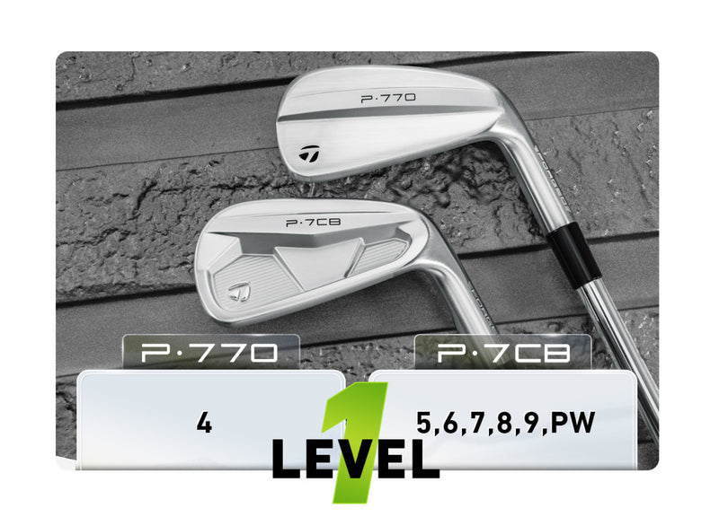 TaylorMade P770/P7CB Combo Iron Set