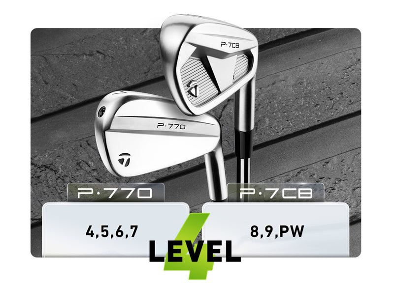 TaylorMade P770/P7CB Combo Iron Set