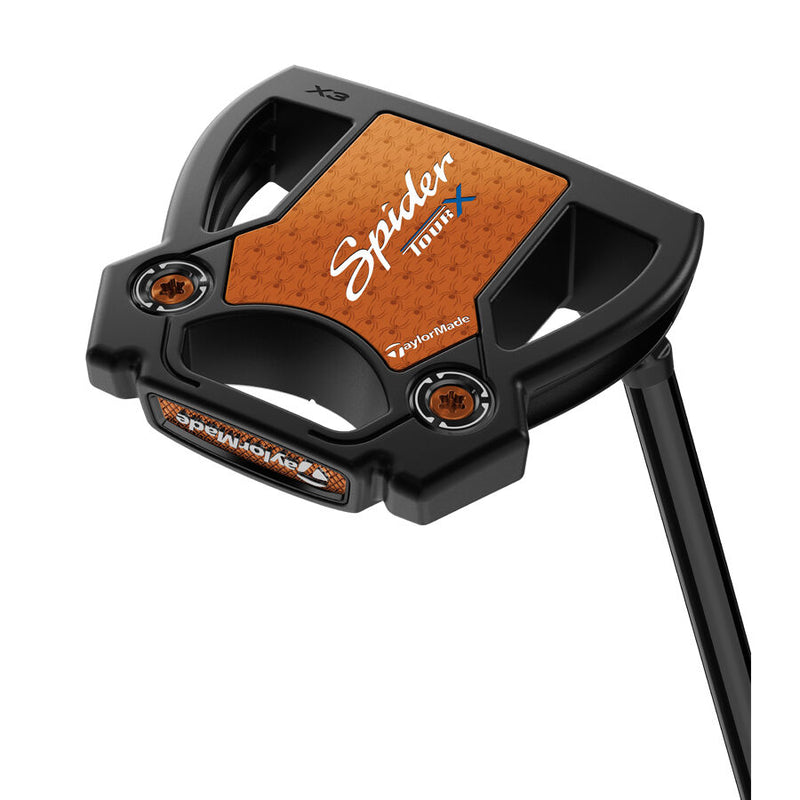 TaylorMade Spider BLACK Tour X Slant Putter - Right Handed